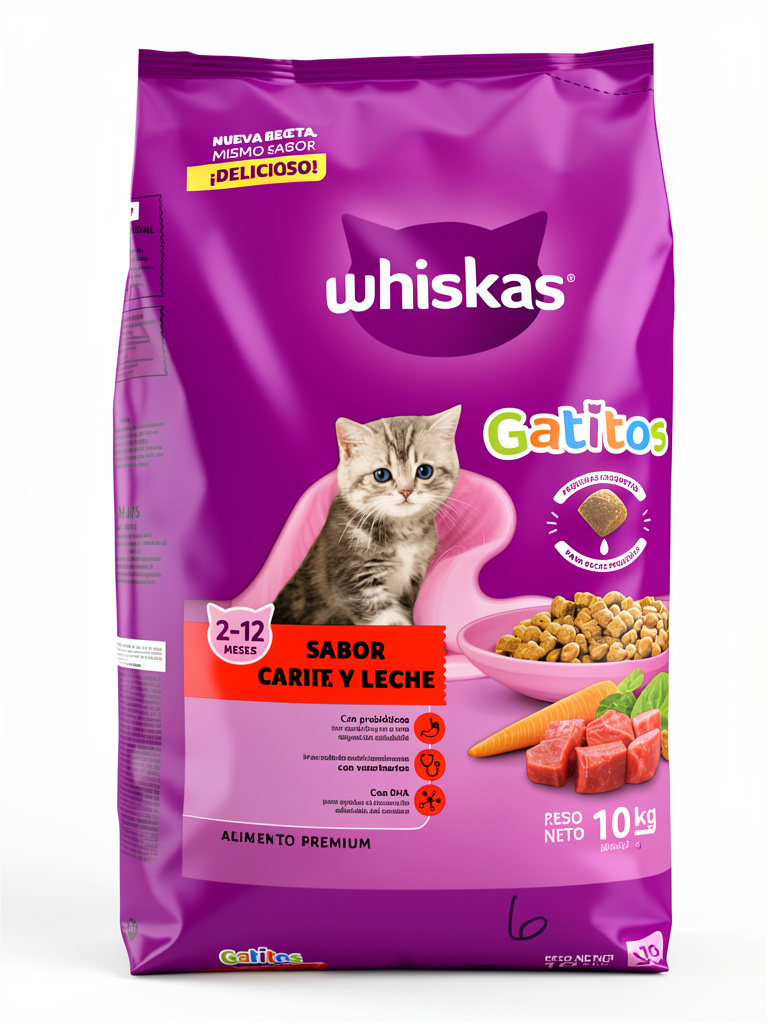 Whiskas Gatito 10 Kg.