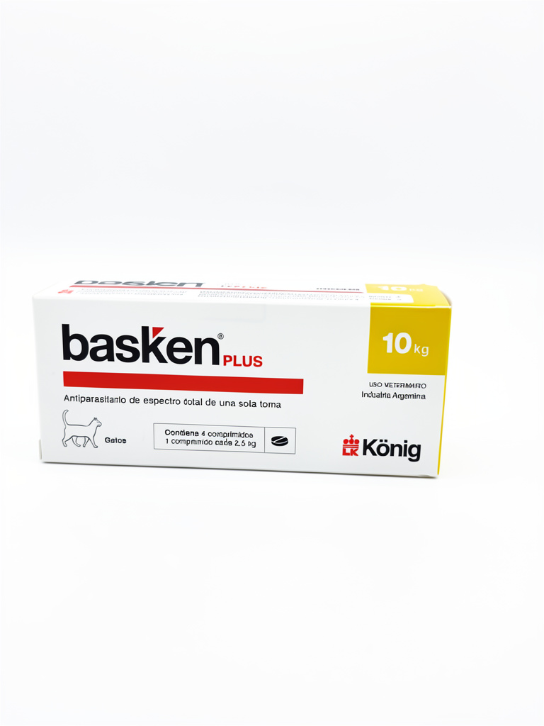 Antiparasitario en comprimido Basken Plus