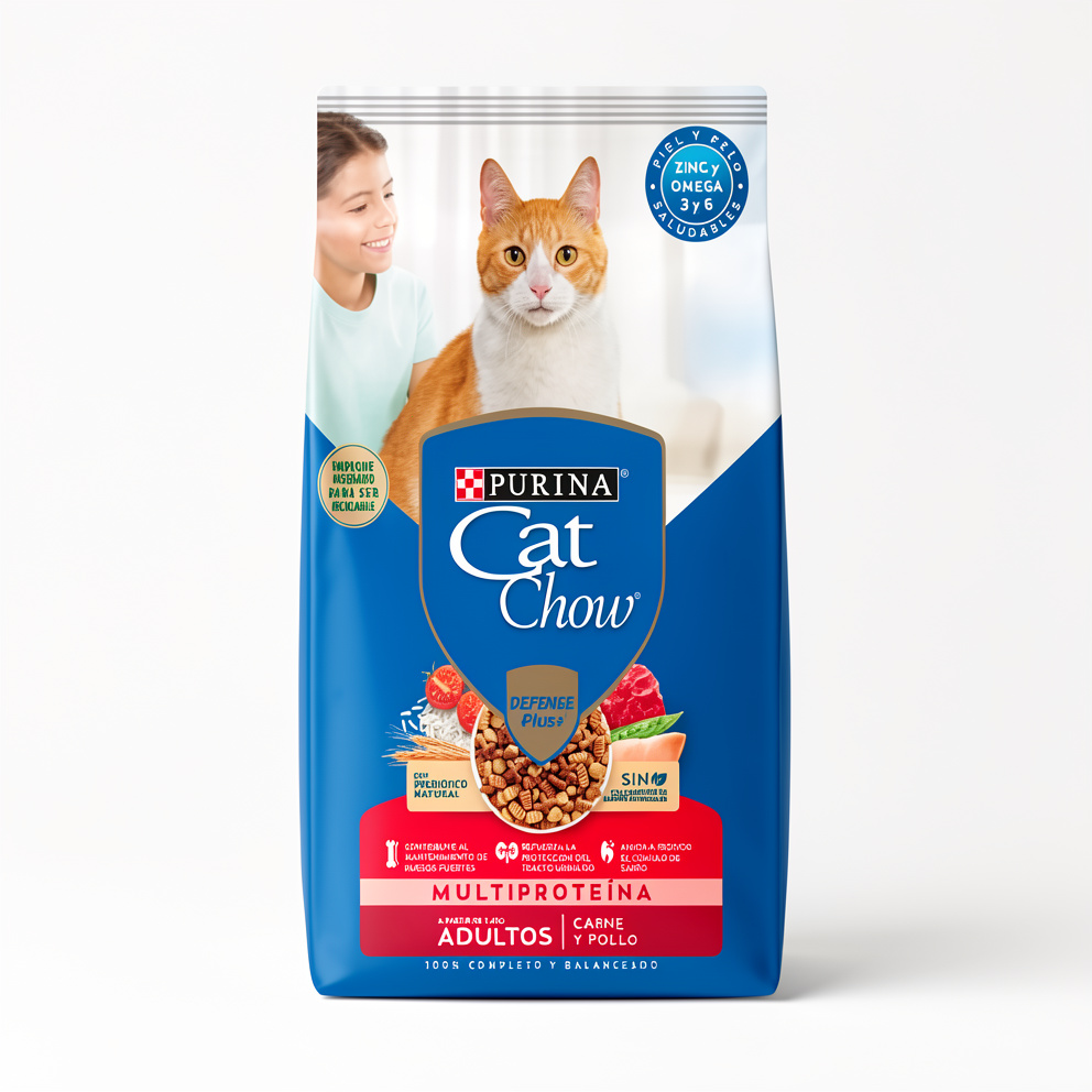Cat Chow Carne 3 Kg.