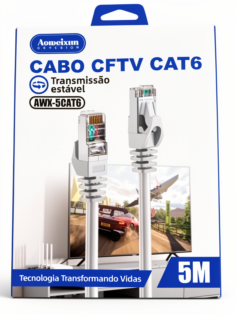 Cable rj45 cat 6 5m