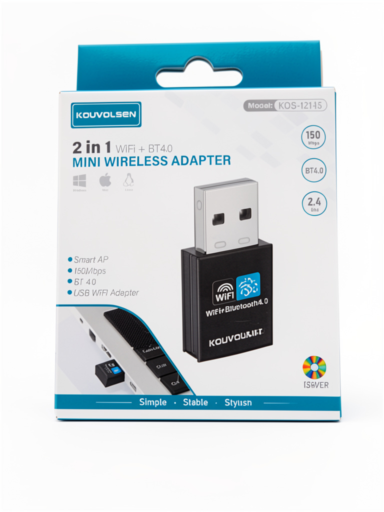 Adaptador WiFi/Bluetooth 150mbs