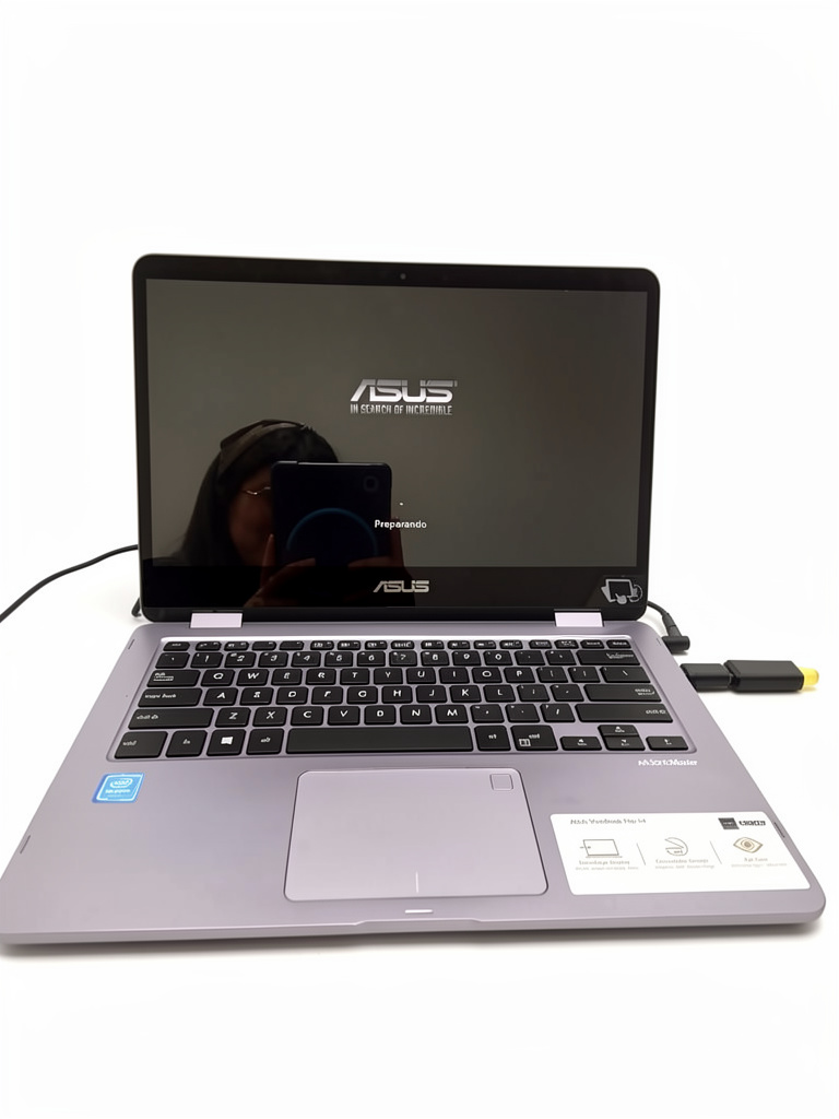 Laptop asus n4020 intel celeron 4 ram ddr4,  128m.2