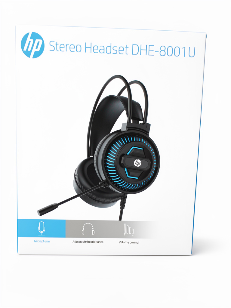 Auriculares Headset stereo hp DHE8001U