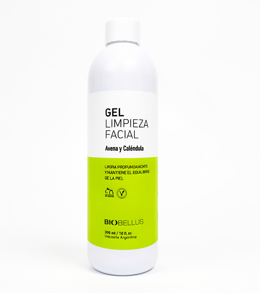 Biobellus Gel Limpieza Facial Avena y Calendula 300ml