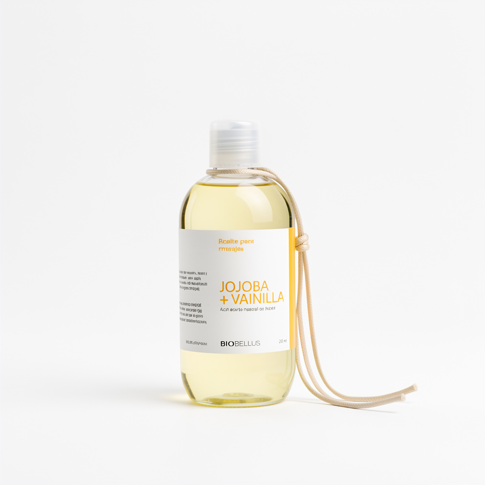 Biobellus Aceite corporal Jojoba y Vainilla x 250ml