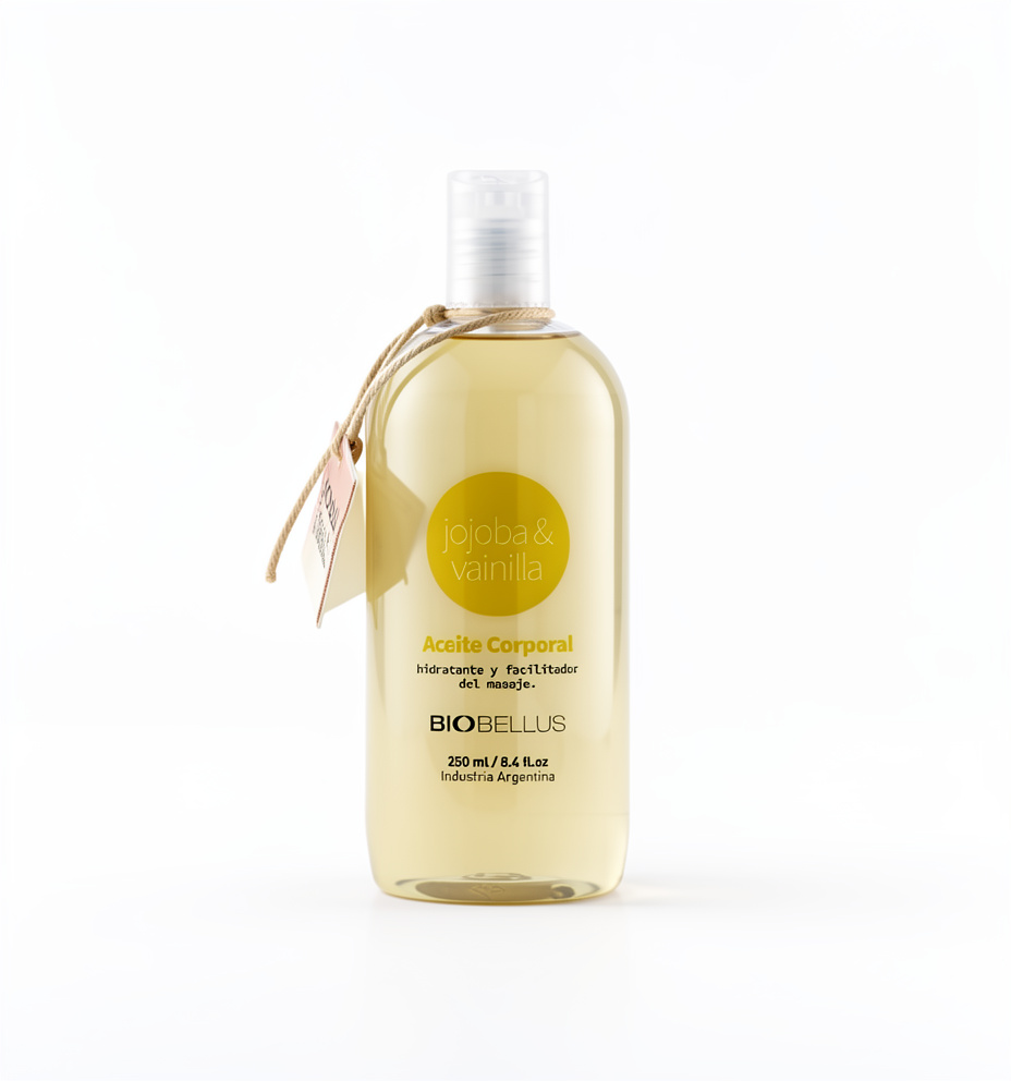 Biobellus Aceite corporal Jojoba y Vainilla x 500ml