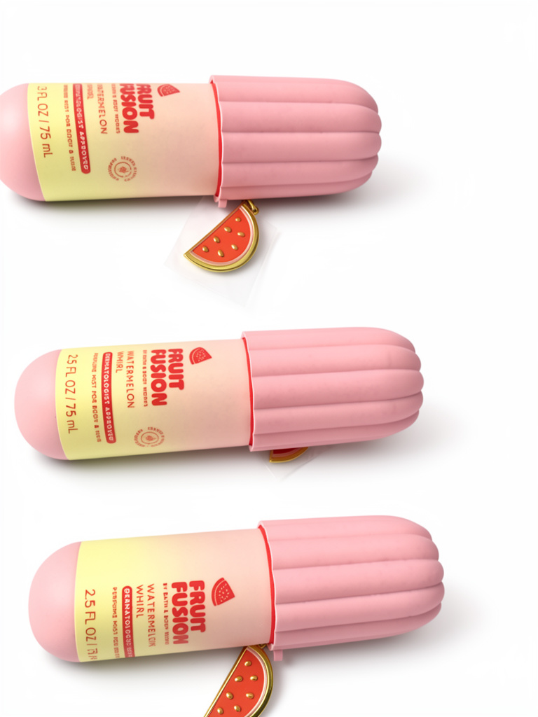 Splash fruit fusion pequeño de watermelon whirl de Bath and Body