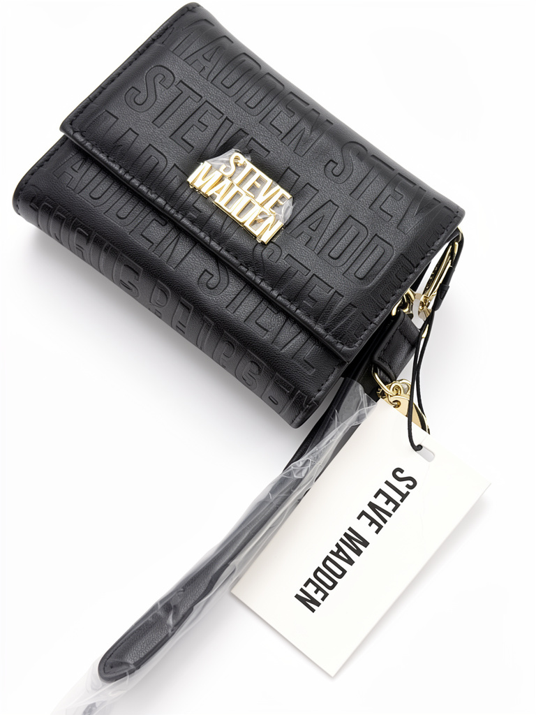 Billetera Steve Madden negra