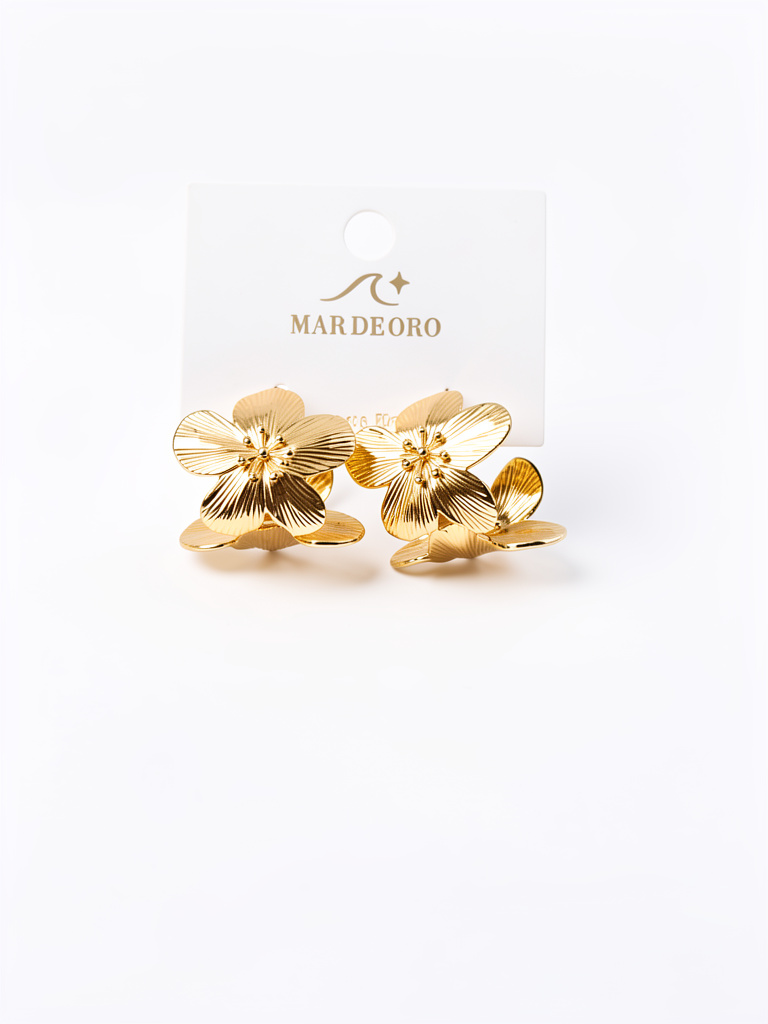 Aretes de flor