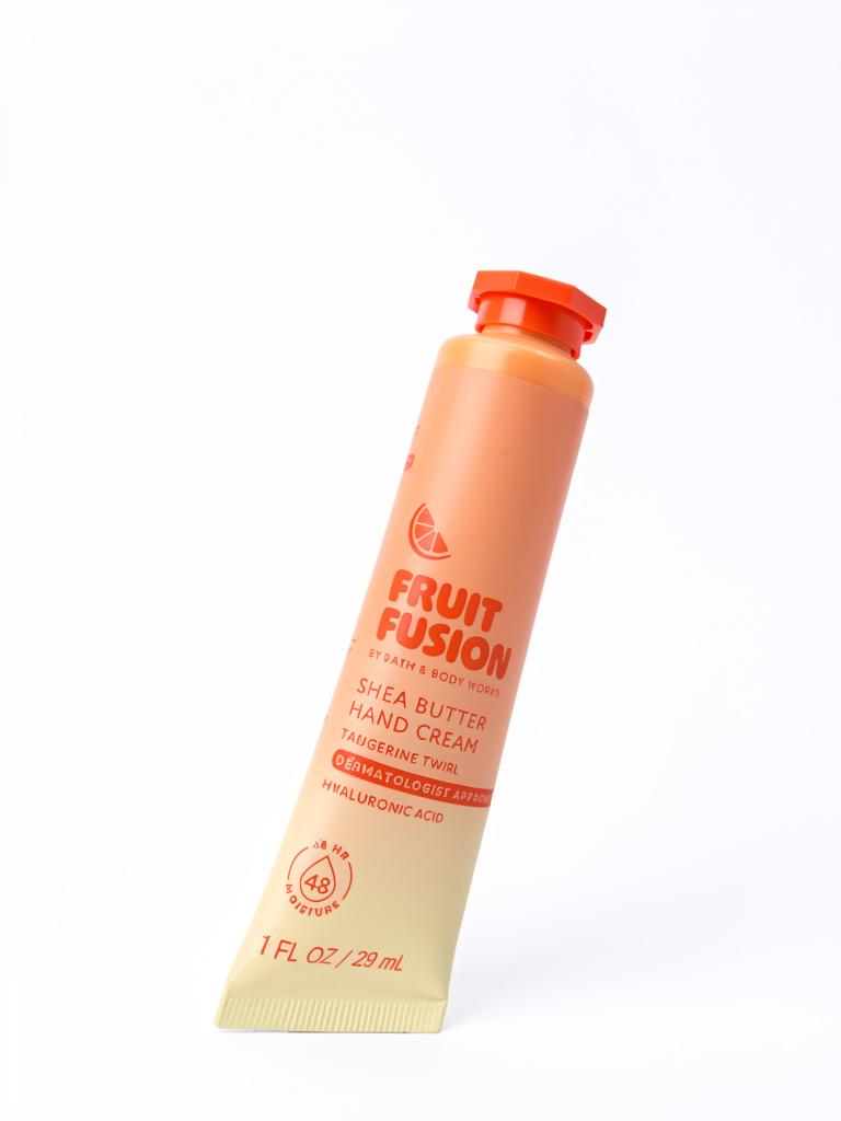 Crema de manos fruit fusion mini Bath and Body tangerine Teíto
