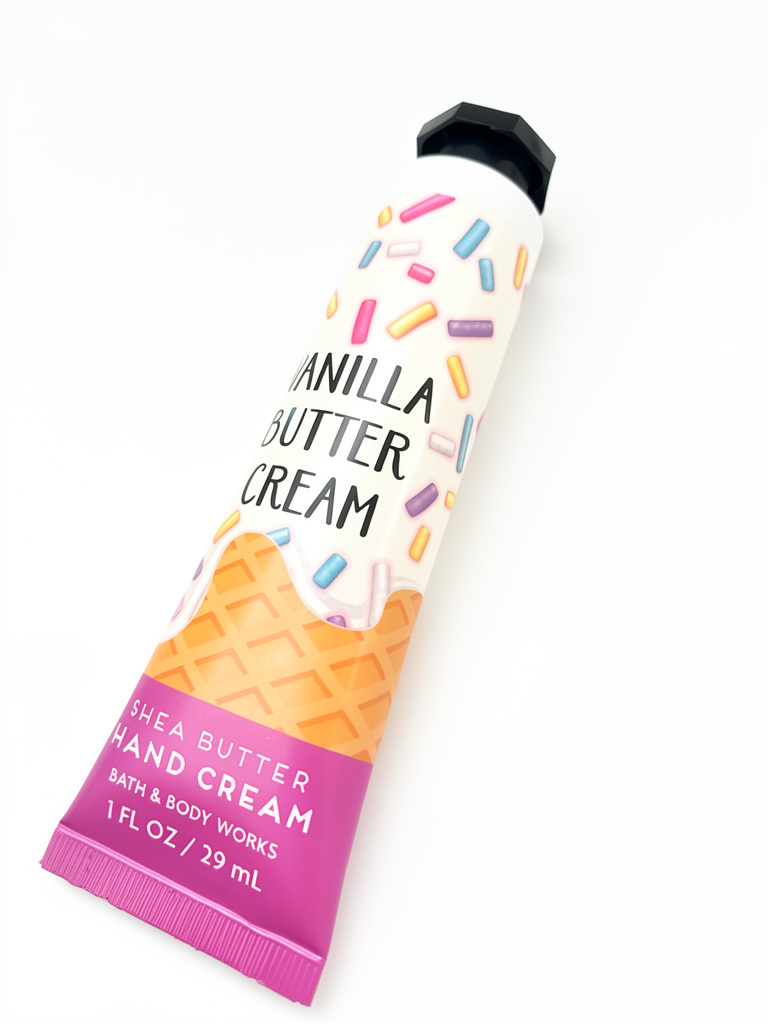 Crema de manos mini Bath and Body vainilla butter crean