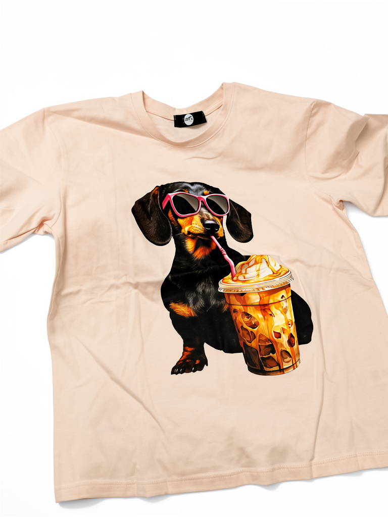 Blusa de perrito con vaso