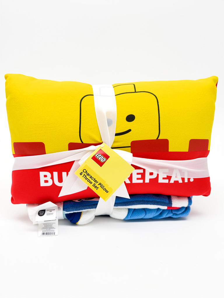COBIJA + ALMOHADA LEGO