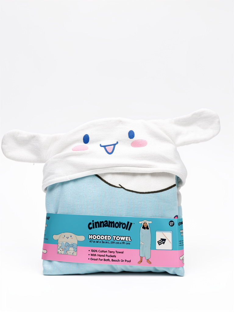 HOODED TOWEL TOALLA DE DIBUJO