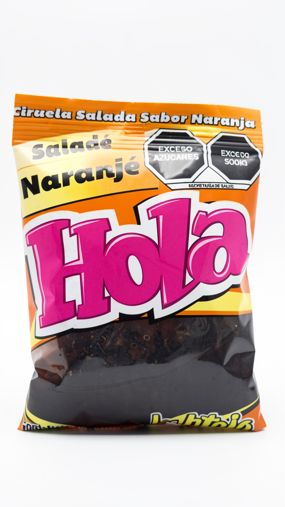 HOLA CIRUELA SALADA NARANJA 100GR