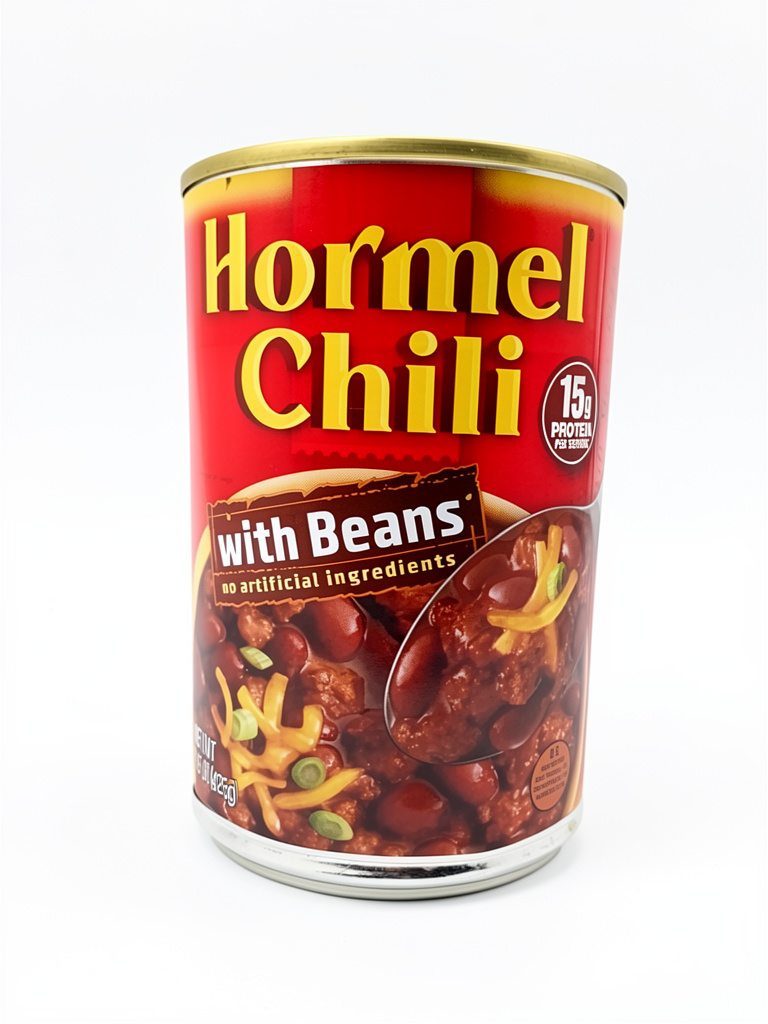 FRIJOL HORMEL CHILI WITH BEANS 425GR