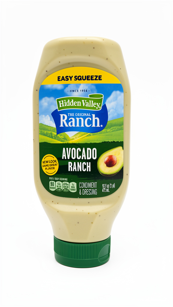 ADEREZO HIDDEN VALLEY AVOCADO RANCH 473 ML