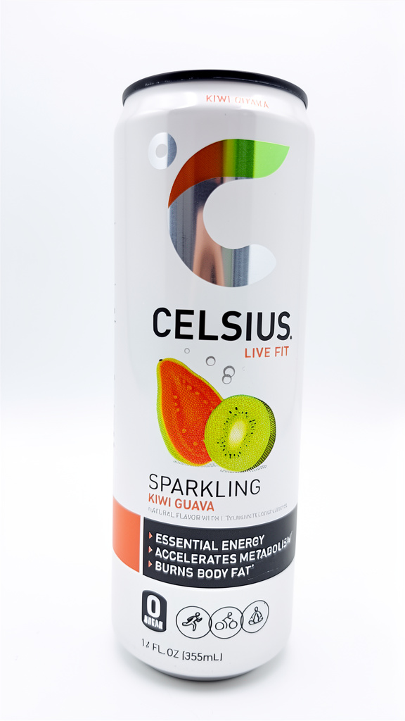 BEBIDA ENERGIZANTE CELSIUS KIWI GUAVA 355ML
