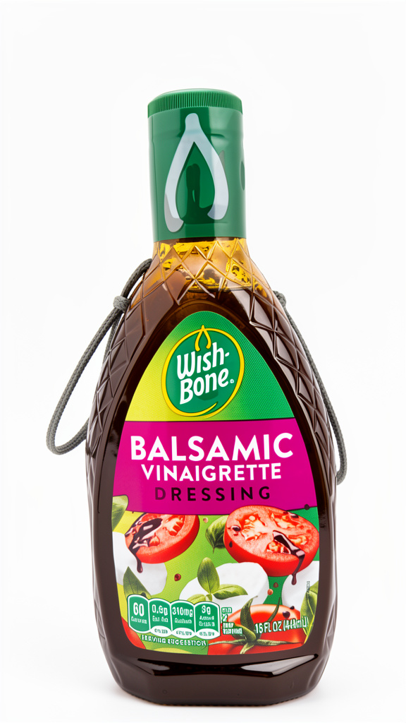 ADEREZO WISH BONE BALSAMIC VINAIGRETTE 444ML