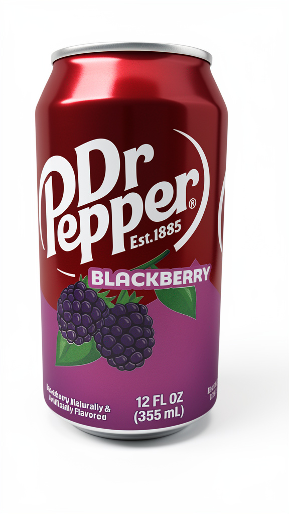 SODA DR PEPPER BLACKBERRY 355ML