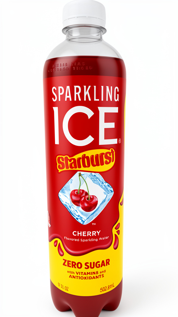 BEBIDA SPARKLING CHERRY ZERO SUGAR 502.8ML