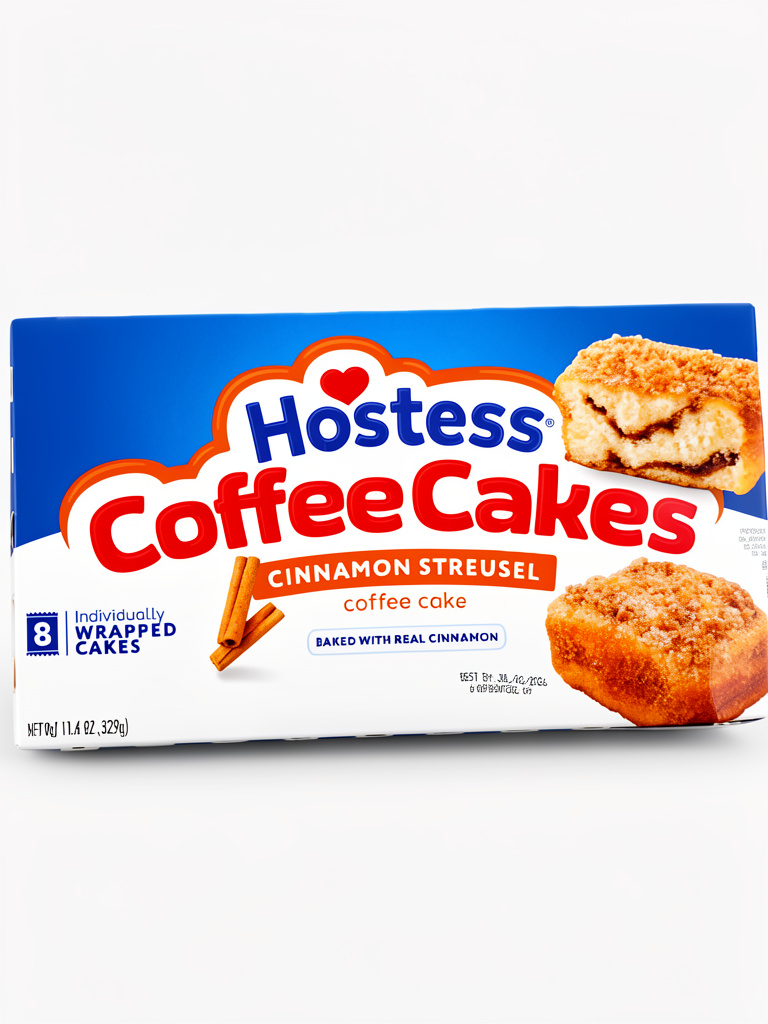 PAN HOSTESS COFFE CAKES 329GR