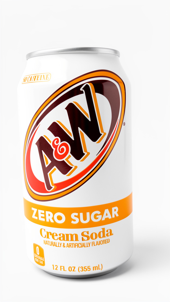 SODA A&W CREAM ZERO SUGAR
