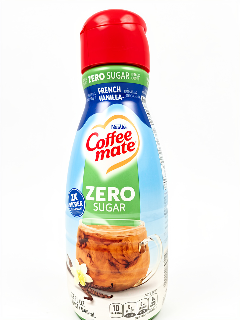 CREMA PARA CAFE COFFE MATE FRENCH VAINILLA ZERO 946 ML