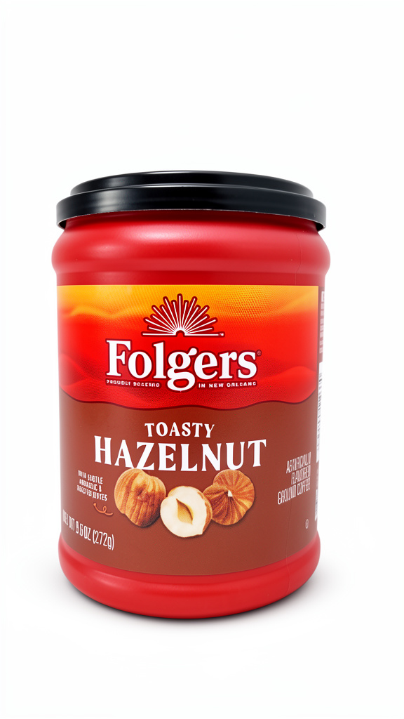 CAFE FOLGERS TOASTY HAZELNUT 272GR