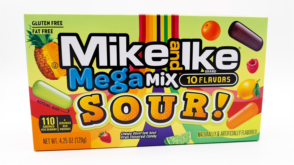 CARAMELO MIKE PUE IKE MEGA MIX SOUR 120GR