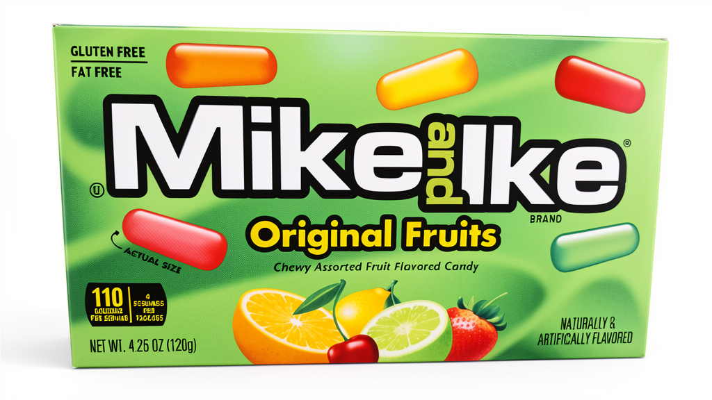 CARAMELOS MIKE PUE IKE ORIGINAL FRUITS 120GR