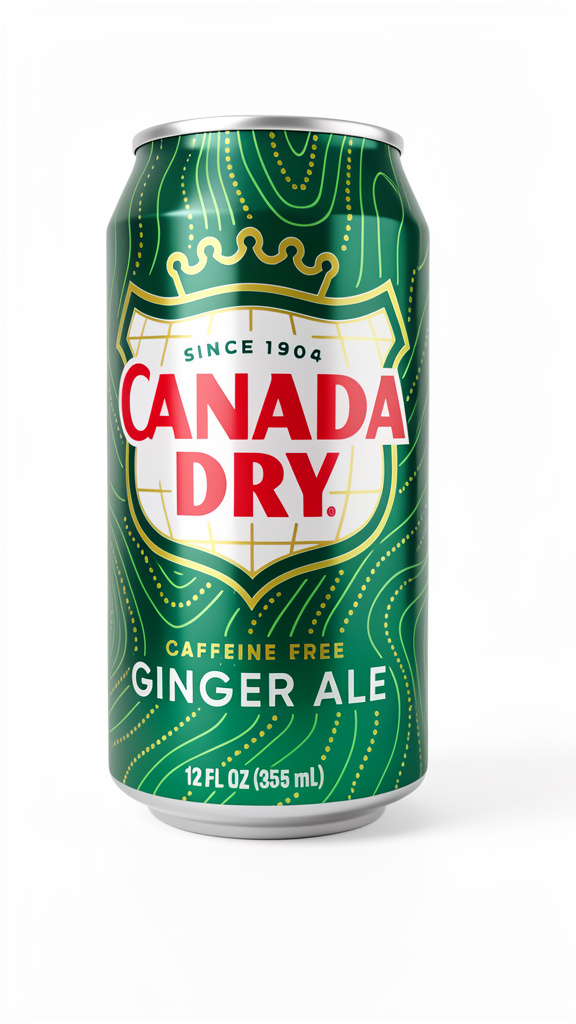 SODA CANADA DRY GINGER ALE 355ML