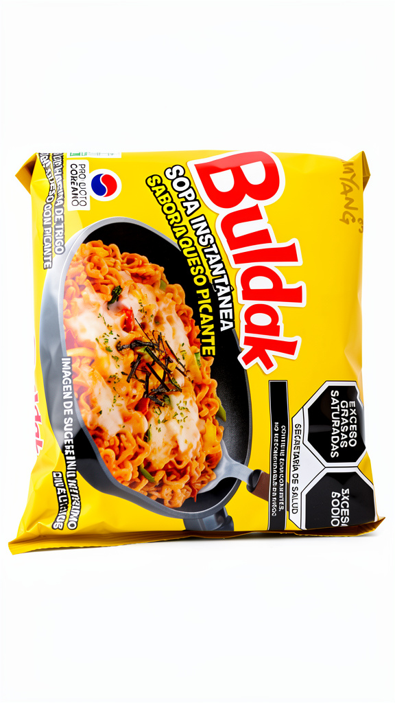 SOPA INSTANTANEA BULDAK QUESO PICANTE 140GR