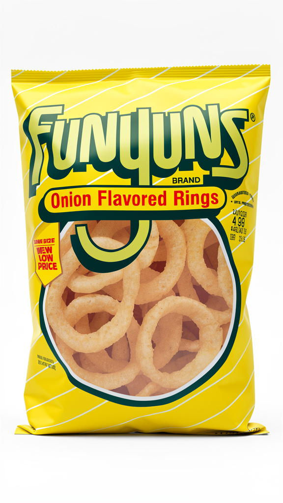 SABRITAS FUNNYUNS ONION FLAVORED RINGS 148.8GR