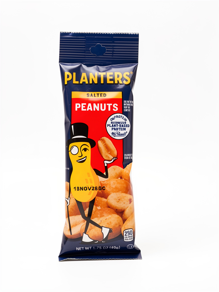 CACAHUATE PLANTERS PEANUTS SALTED 49GR
