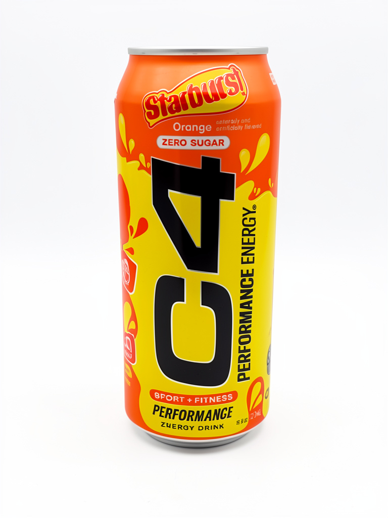 BEBIDA ENERGIZANT C4 STARBURST ORANGE ZERO SUGAR 473ML