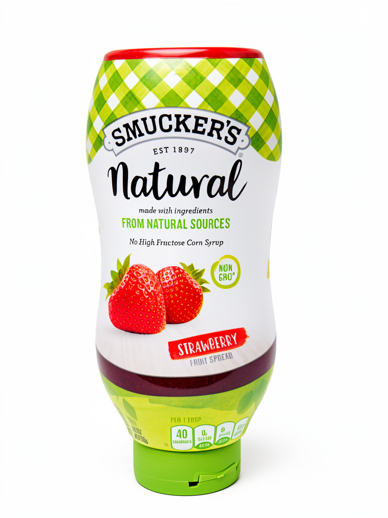SMUCKERS NATURAL STRAWBERRY 538GR