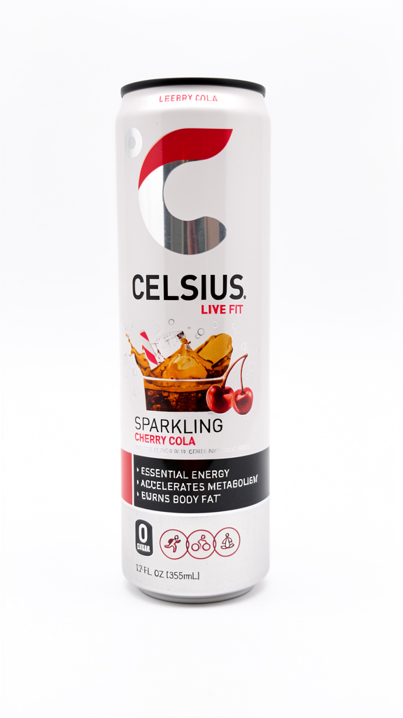 BEBIDA ENERGIZANTE CELSIUS CHERRY COLA 355ML