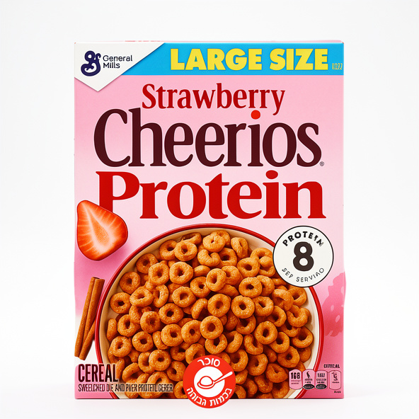 CEREAL CHEERIOS STRAWBERRY GLUTEN FREE 425 GR