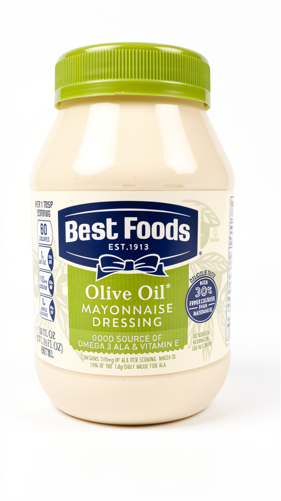 MAYONESA BEST FOODS OLIVE OIL DRESSING 887ML