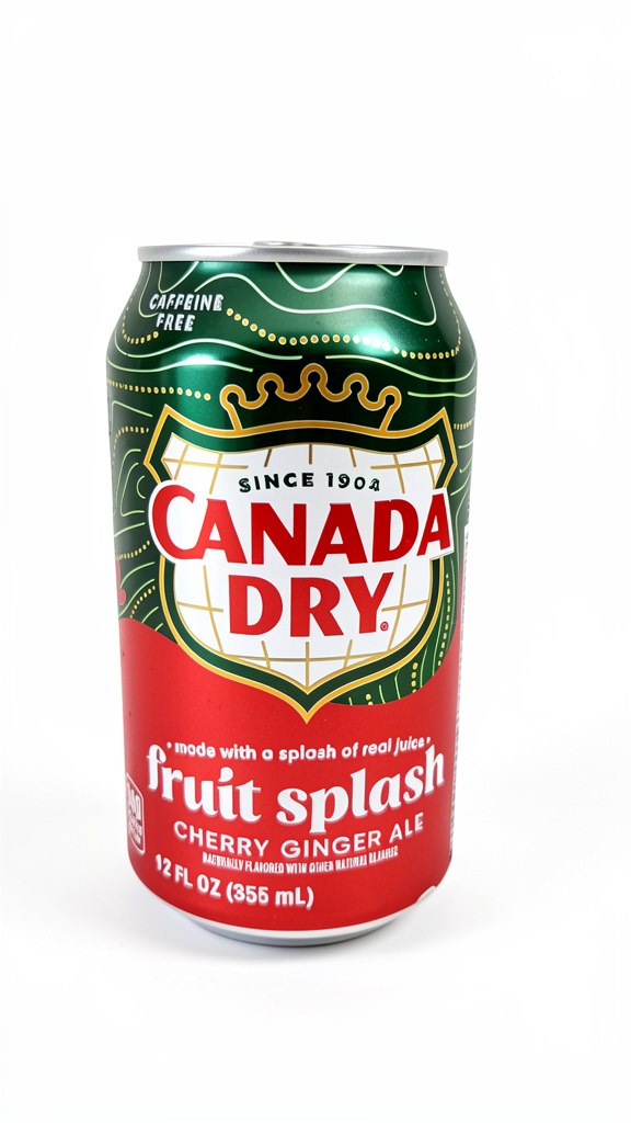 SODA CANADA DRY FRUIT SPLASH 355ML