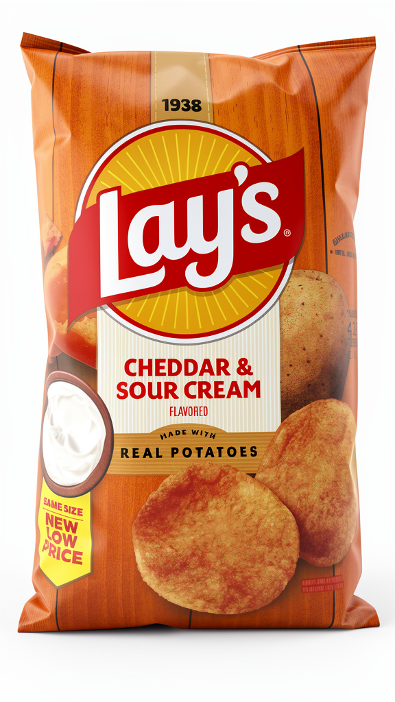 SABRITAS LAYS CHEDDAR & SOUR CREAM 219.7GR