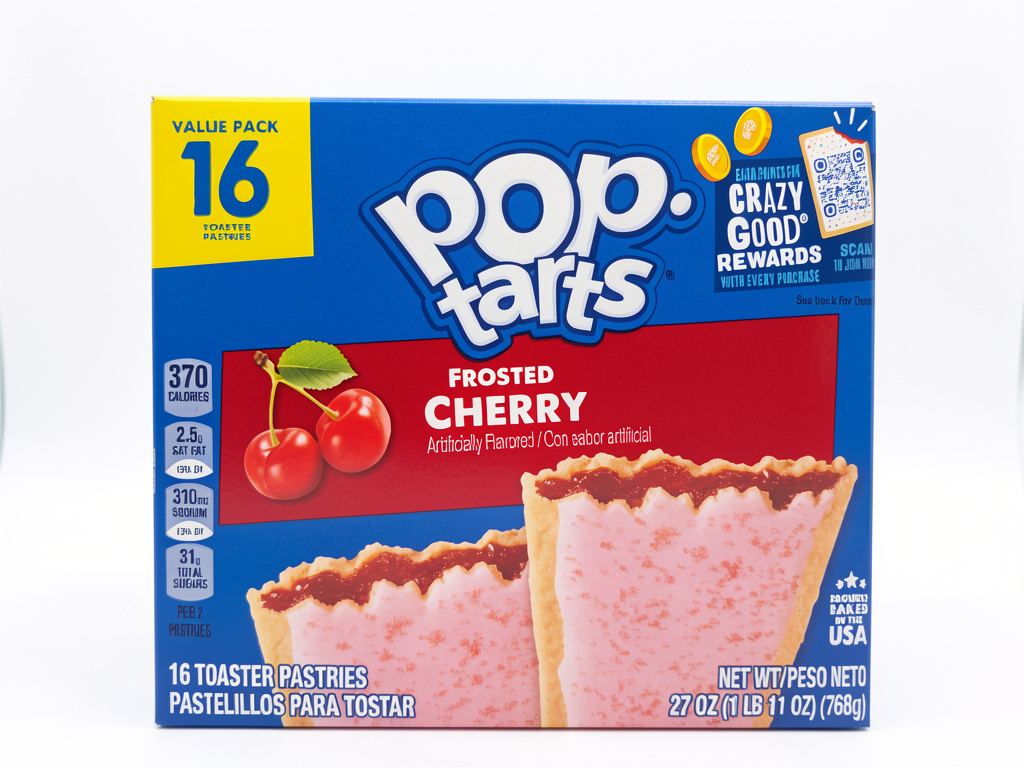 GALLETA POP TARTS CHERRY 768GR