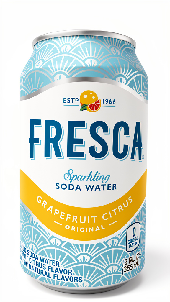 SODA FRESCA GRAPEFRUIT COTRUS 355ML