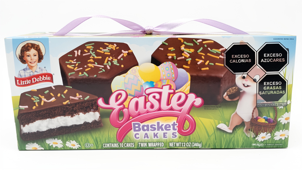 PASTELITO EASTER BASKET CAKES CHOCOLATE 340GR