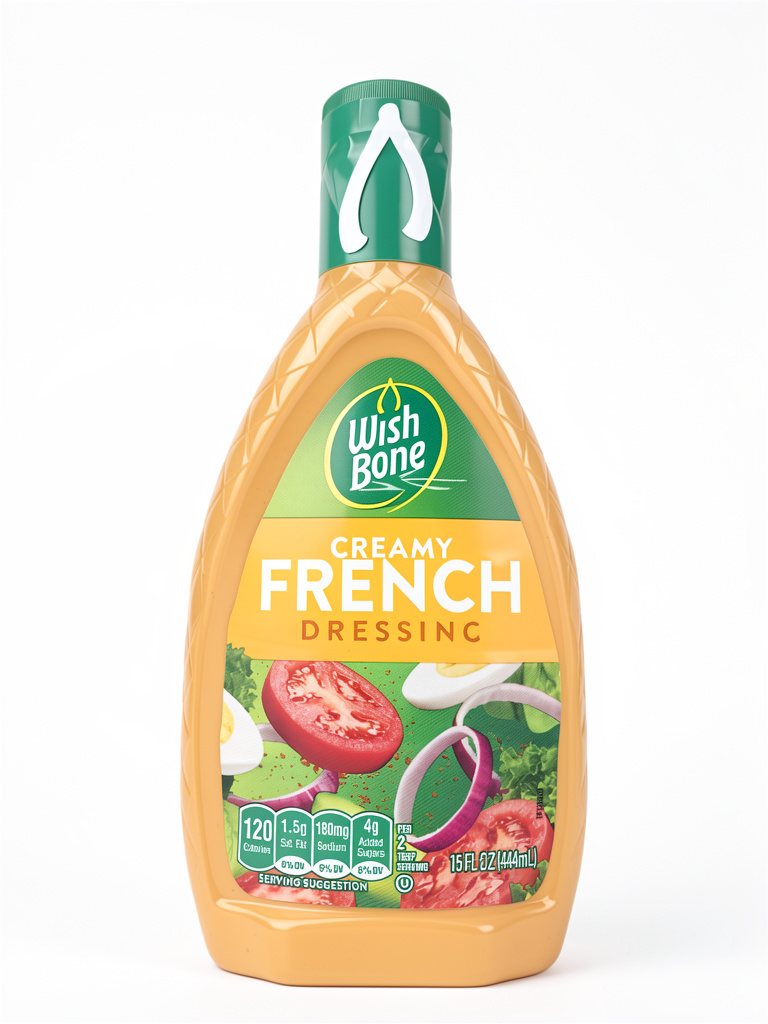 ADEREZO WISH BONE CREAMY FRENCH 444 ML