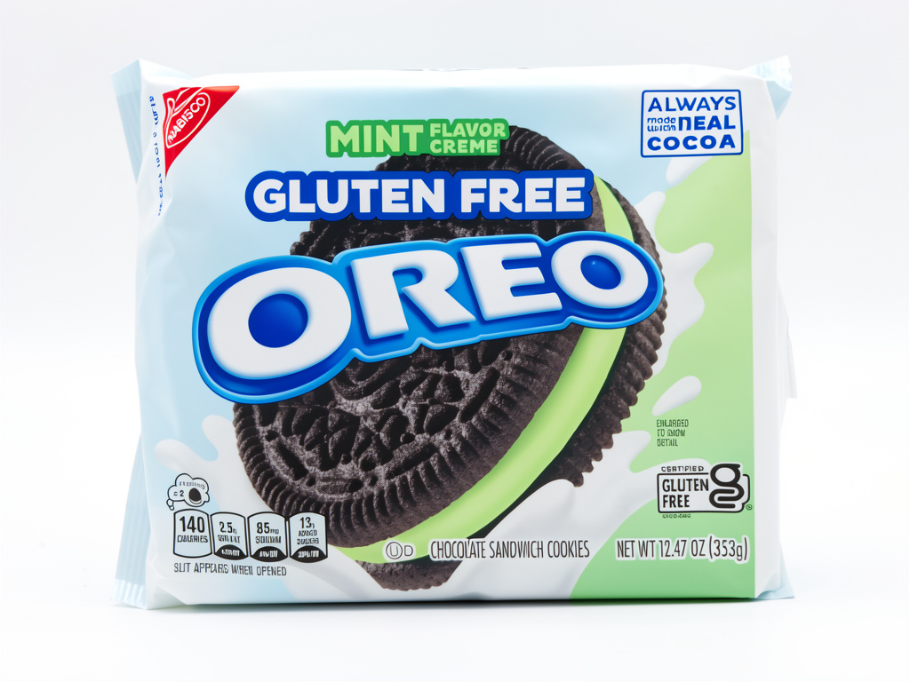 GALLETA OREO GLUTEN FREE MINT 353GR