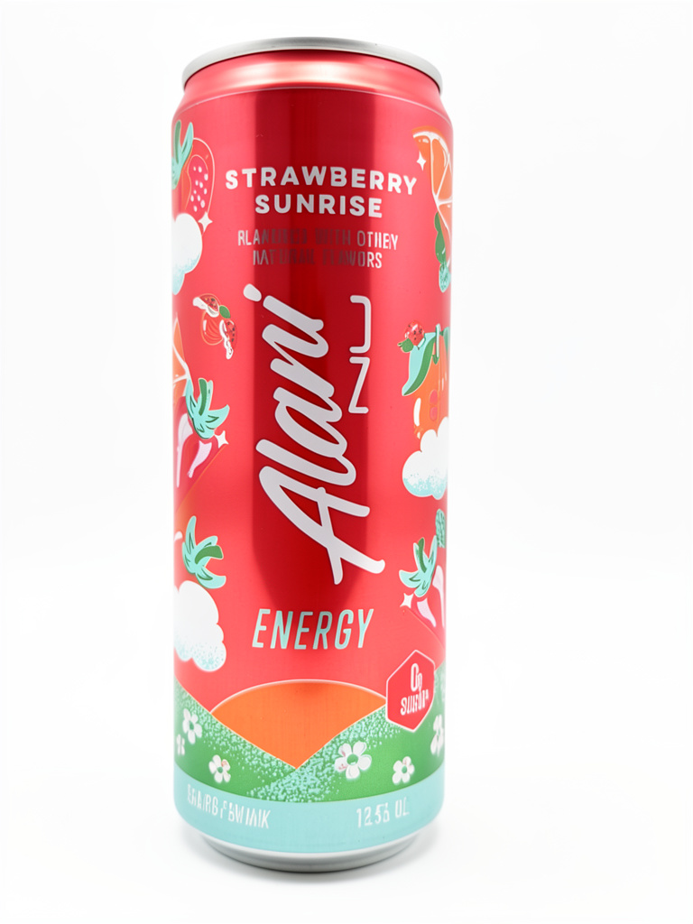 BEBIDA ENERGIZANTE ALANI STRAWBERRY SUNRISE 355ML