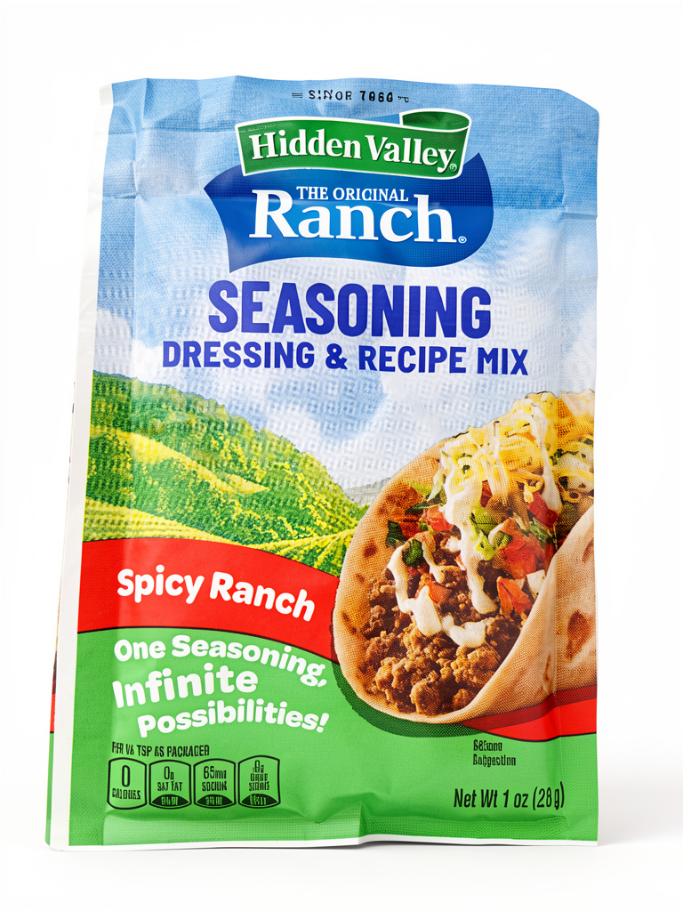 ADEREZO HIDDEN VALLEY RANCH SEASONING SPICY RANCH 28GR