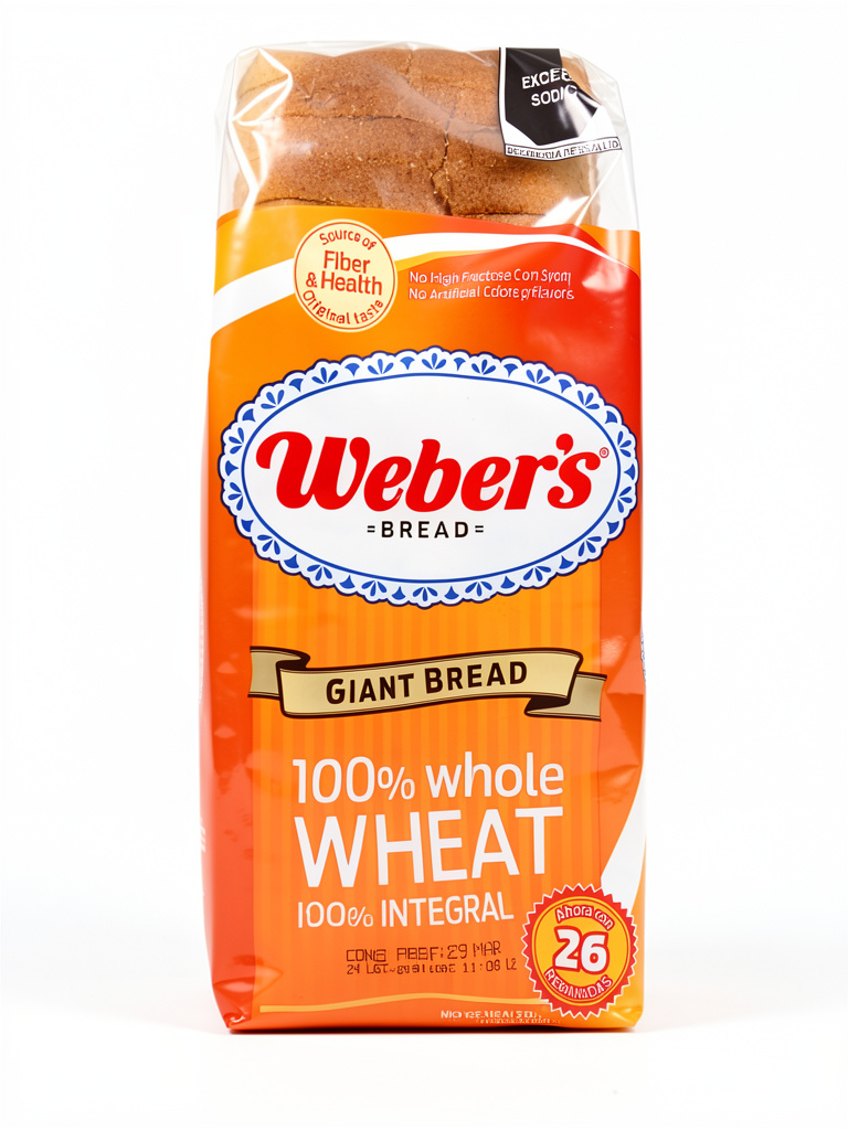 PAN WEBERS GIANT BREAD 680gr